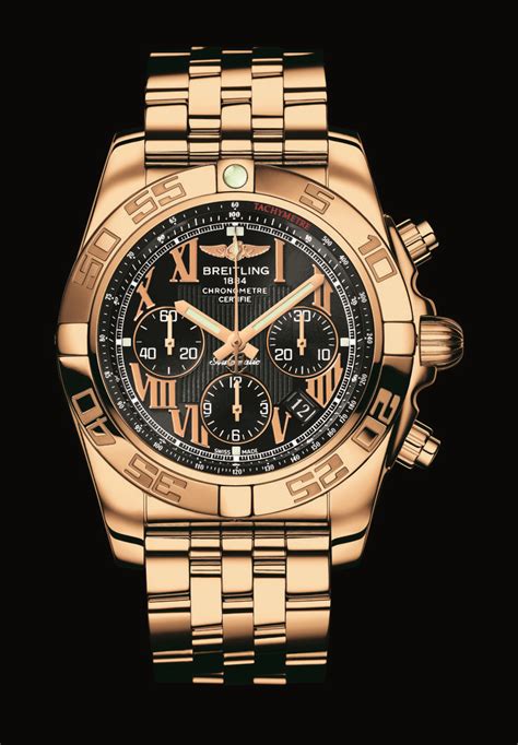 price 18k rose gold breitling chronomat rubber strap|Breitling Chronomat price list.